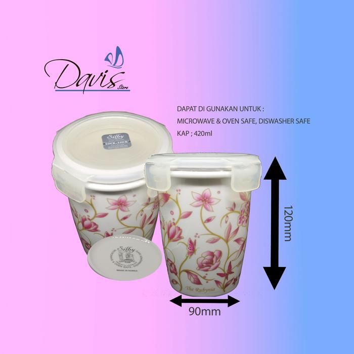 Gambar LOCK N LOCK SILBY CERAMIC - mug 420ml dari Davi's Store undefined Tokopedia