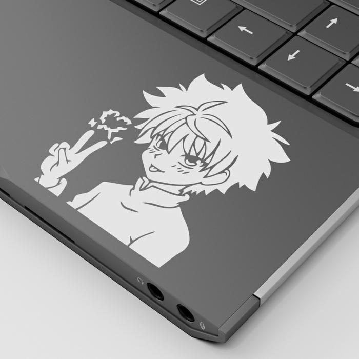 Gambar Stiker Decal Hunter X Hunter Killua - Putih dari Xeno Skin undefined Tokopedia