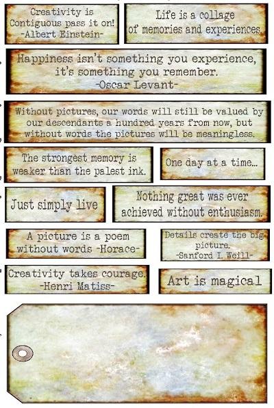 Gambar Journaling Deco - Line Quotes Sticker - Stiker Quotes Baris (1set) - VINTAGE 01 dari JPL CRAFT STORE undefined Tokopedia