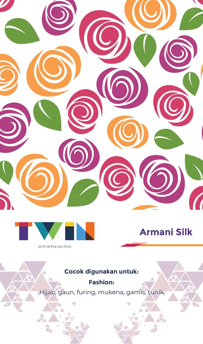 Gambar Print Sublime Kain / Print Kain - ARMANI SILK dari Twin Textile undefined Tokopedia