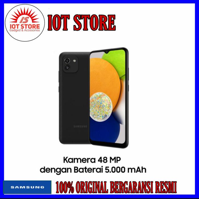 Gambar samsung galaxy a03 ram 3/32gb new garansi resmi sein dari IOT_STORE undefined Tokopedia