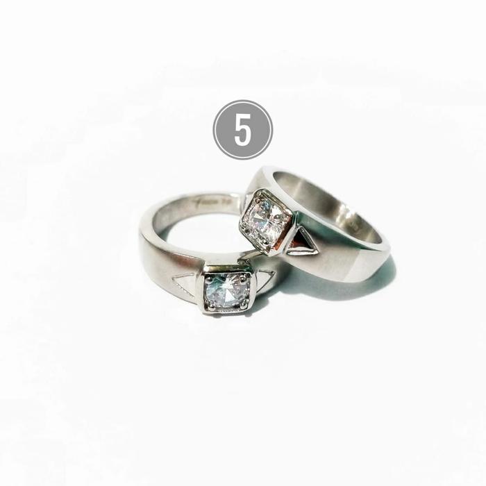 Gambar CINCIN TITANIUM PRIA - HIGH QUALITY ° PRODUK ORIGINAL - 5 dari azzaim stone Kota Administrasi Jakarta Timur Tokopedia
