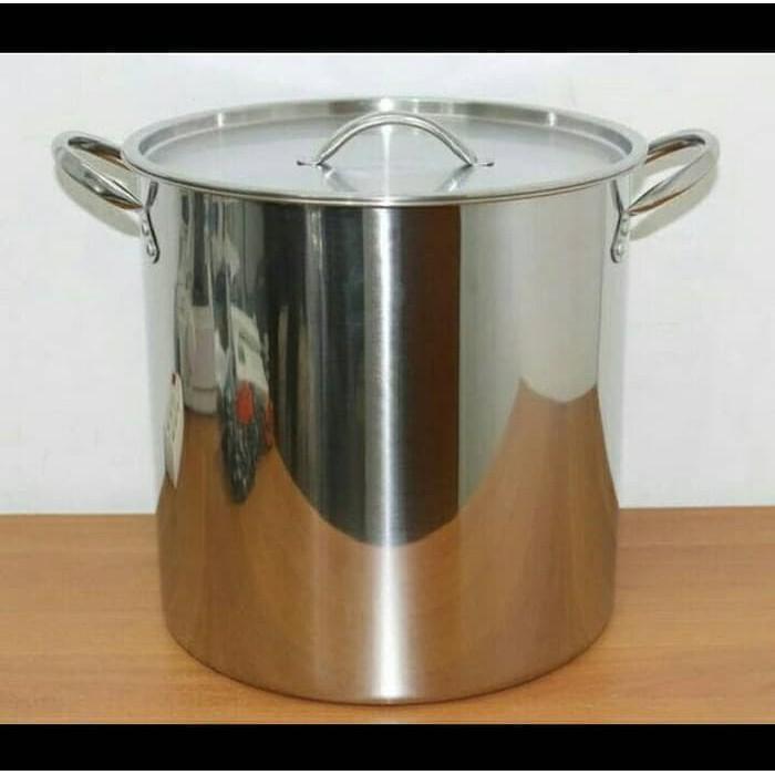 Gambar Supra Stainless Stock Pot 25Qt / 23 Liter Panci Stainless dari TOKO ERWIN TANJUNG 2 undefined Tokopedia