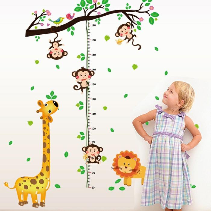 Gambar WALL STICKER ANIMAL HEWAN ANAK ZOO STIKER DINDING / STIKER HEWAN LUCU - jerapah tinggi dari LAPAK BARROKAH_NEW undefined Tokopedia