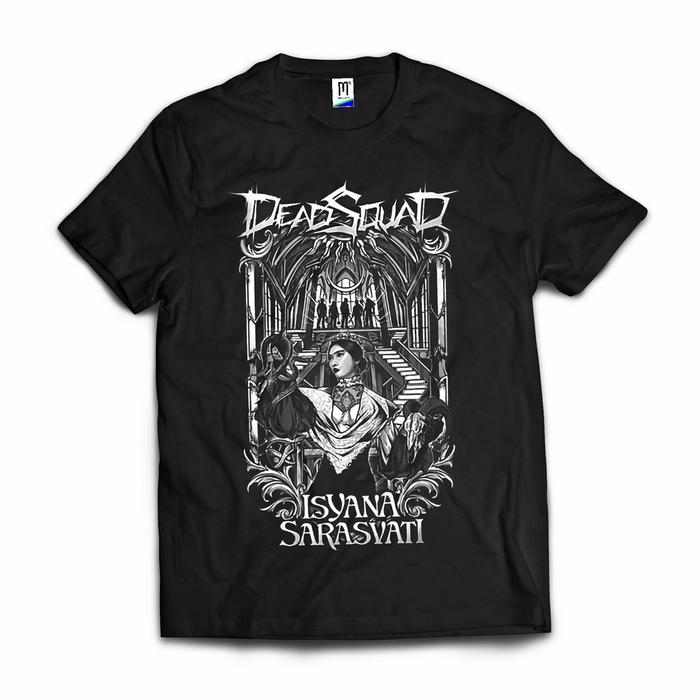 Gambar T-Shirt Deadsquad Horror Profanation Kaos Band Tag Merchcon - Hitam, L dari wongkress undefined Tokopedia