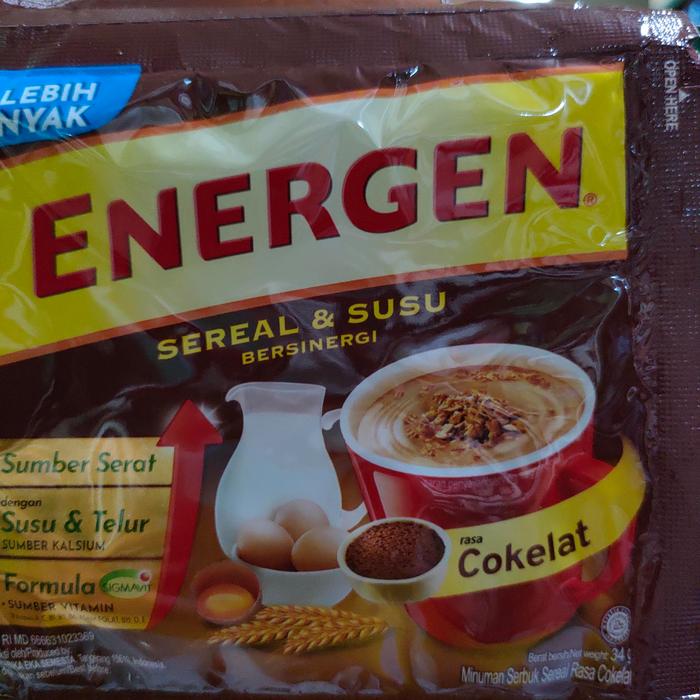 Gambar energen coklat, vanila, jahe, kacang hijau 1renteng isi 10sachet ED FEB 25 - Vanila dari Susu Saya Sehat undefined Tokopedia