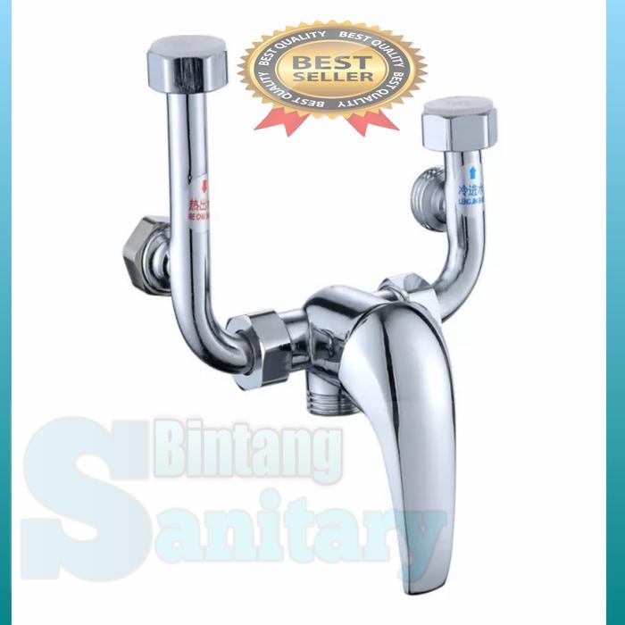 Jual kran shower mini mixer panas dingin water heater / kran water heater -  Jakarta Barat - Bintangsanitary | Tokopedia