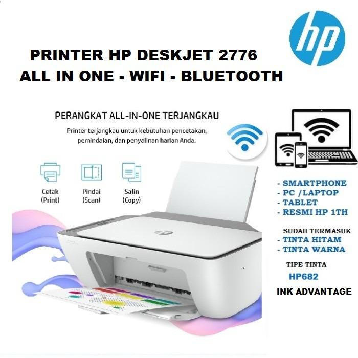Gambar Printer HP 2776 All In One Print, Scan, Copy + Wifi / Bluetooth dari AeroTechnology undefined Tokopedia