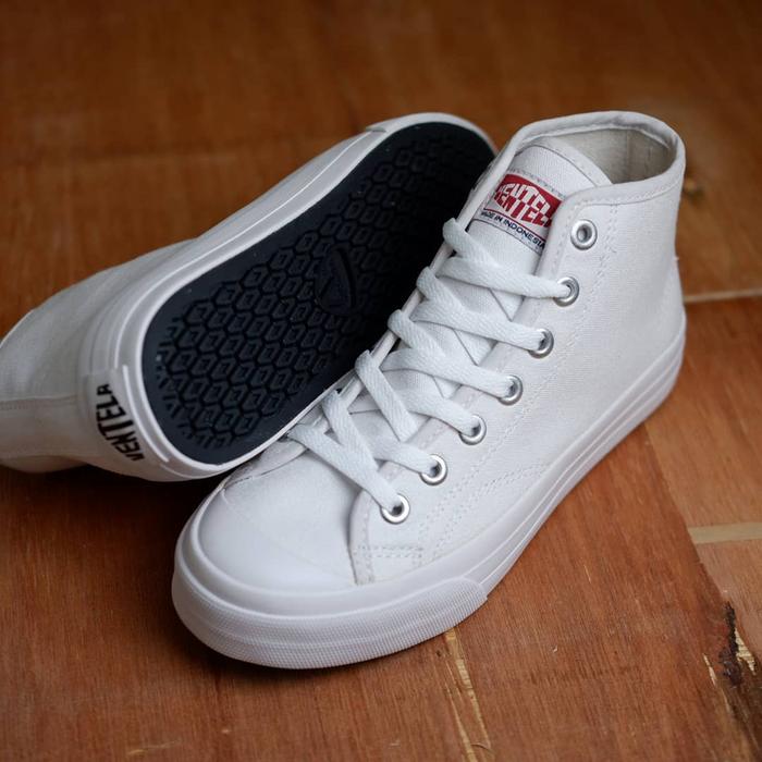 Gambar Ventela Basic White High 100% Original - Putih, 41 dari nara shop id_NEW undefined Tokopedia