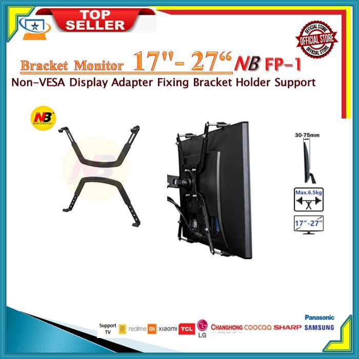 Gambar Bracket TV Monitor meja non vesa 17- 27 inch GAS SPRING PLUS ARM F80 - ADAPTER SAJA dari bintang bracket tv undefined Tokopedia