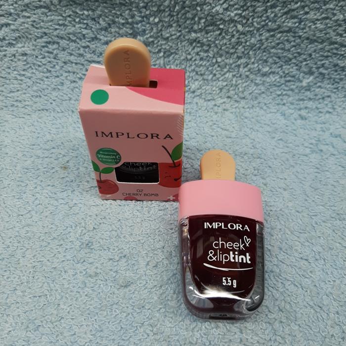 Gambar Lip tint & cheek implora bpom 5.5g ecer - 02 cherry bomb dari GUDANG KOSMETIK CHELSEA undefined Tokopedia