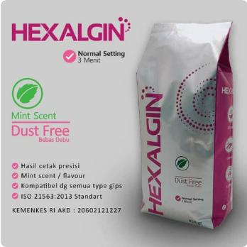 Gambar ALGINATE HEXALGIN ORIGINAL / BAHAN CETAK GIGI dari azuri dental undefined Tokopedia