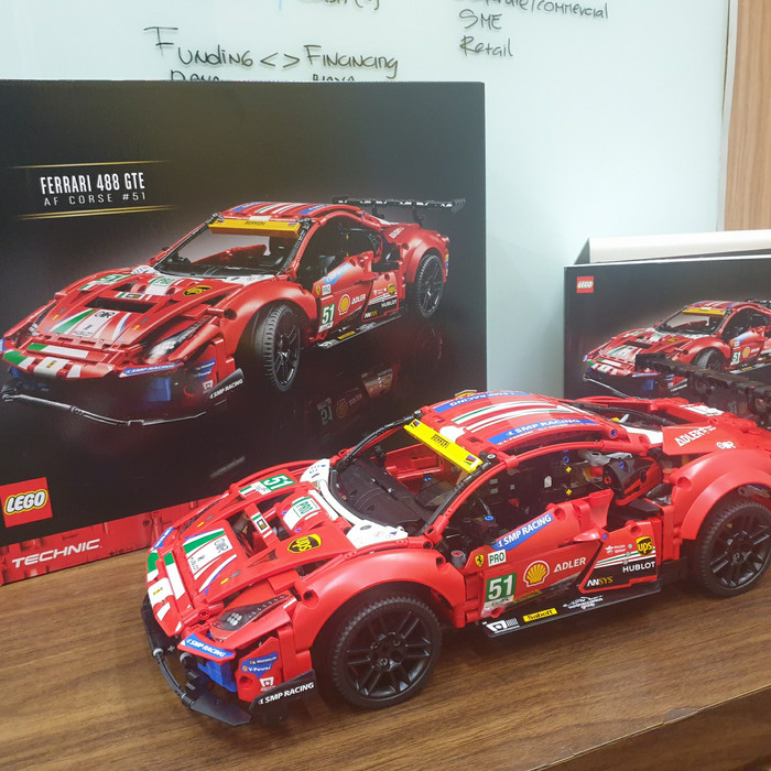 Gambar Lego Technic 42125 - Ferrari 488 GTE Terakit Lengkap dari nugrahaisa undefined Tokopedia