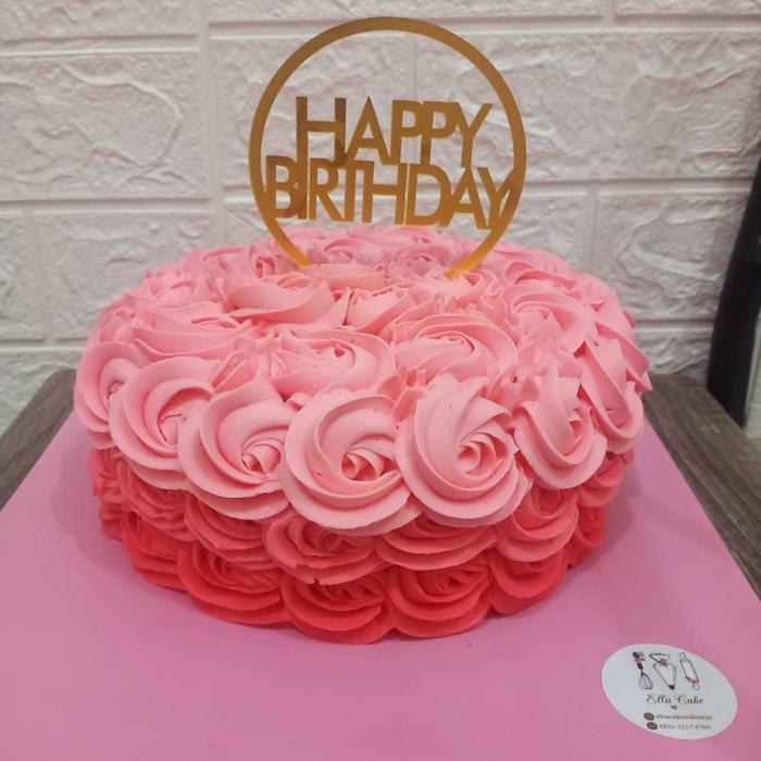 Gambar kue tart ulang tahun dari ella cake sidoarjo undefined Tokopedia