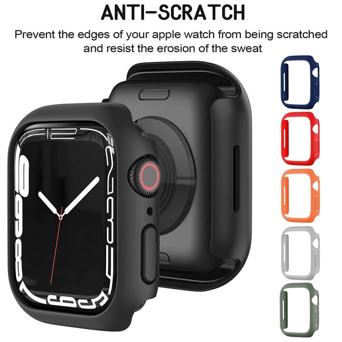 Gambar Thin PC Hard Case Apple Watch 45mm - Casing Cover Fit 7 8 9 Bumper - Red dari Logay Acc undefined Tokopedia