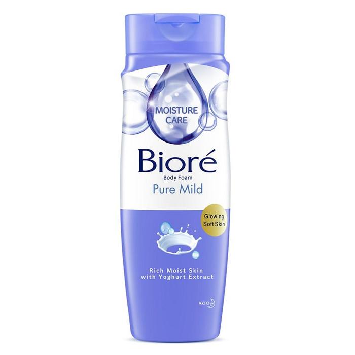 Gambar BIORE BODY FOAM / BODY FOAM BRIGHT SERIES - 100ML - KEMASAN BOTOL - PURE MILD dari Leovirshop undefined Tokopedia