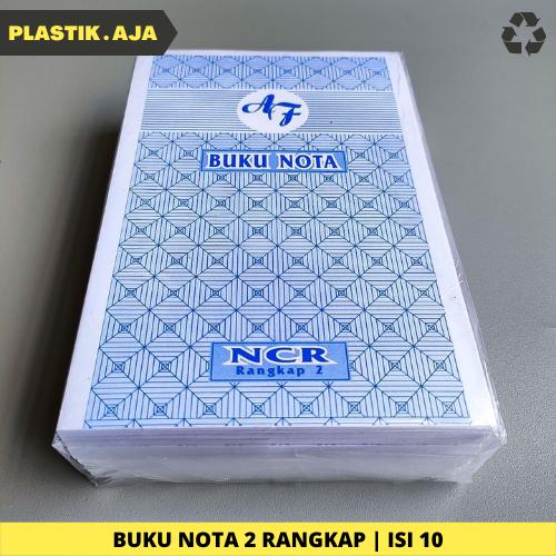 Gambar CETAK NOTA / KWITANSI/ BON NOTA 1 PLY / 1 RANGKAP | 2 PLY / 2 RANGKAP - 2 Rangkap dari Plastik.Aja undefined Tokopedia