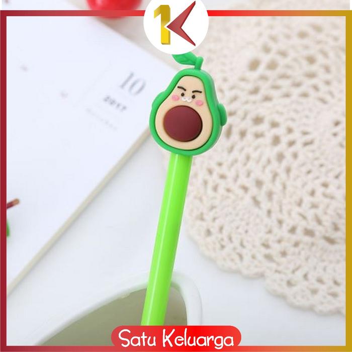 Gambar SK-A9 Pena / Pulpen Karakter Alpukat Lucu Pen Avocado Alat Tulis Stati - PENA ALPUKAT 01 dari Satukeluarga undefined Tokopedia