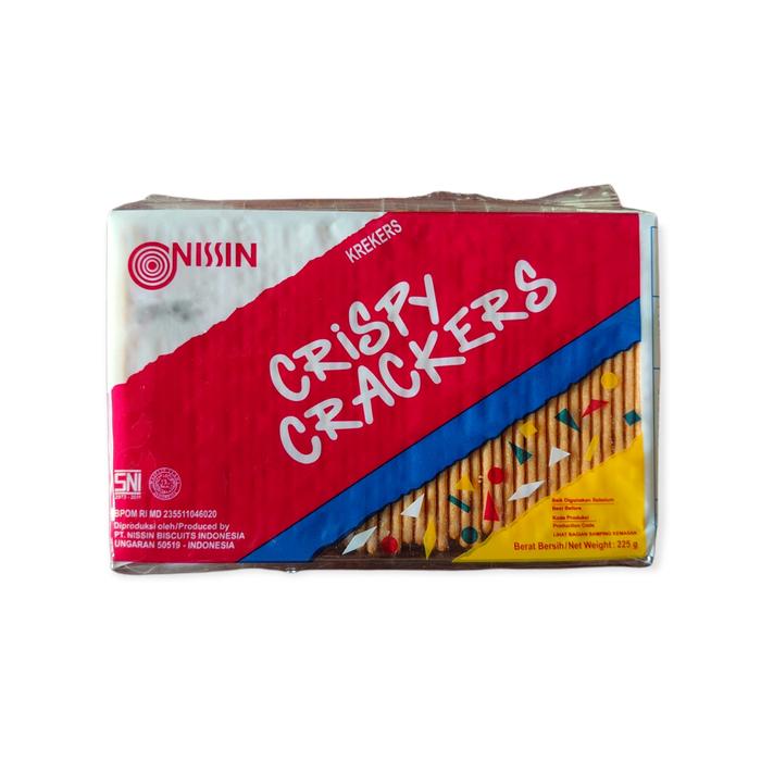 Gambar Nissin Crispy Crackers 225 G dari Berkah Mart Tanjung undefined Tokopedia