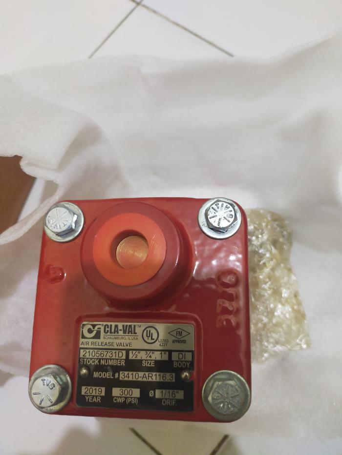 Jual CLAVAL Air Vent CLAVAL Air Release Valve 3410AR Series Kota