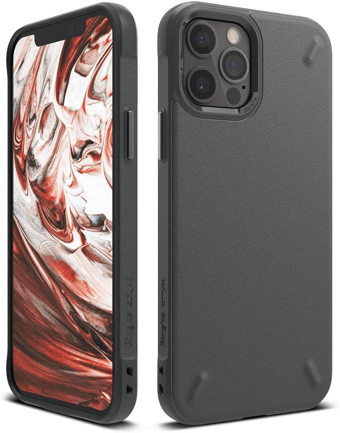 Gambar Case iPhone 12 Pro Max / 12 Pro / 12 / 12 Mini Ringke Onyx Original - Gray, iphone 12 dari HW Store Jakarta undefined Tokopedia