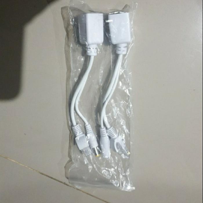 Gambar KABEL POE INJECTOR & POE SPLITTER (SET) / KABEL POE SET 1 Pasang - Putih dari Cinay Store undefined Tokopedia