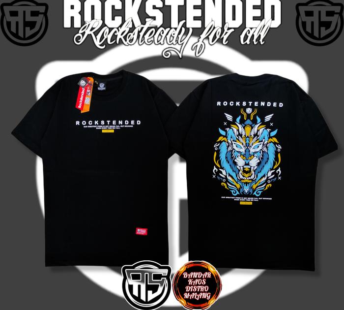 Gambar KAOS PRIA DISTRO ORGINAL ROCKSTENDED CLOTHING BAJU KAOS HITAM L XL - OGOMATSU, L dari BANDAR_KAOS_DISTRO undefined Tokopedia