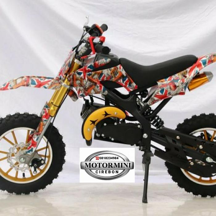 Gambar motor mini trail murah airbrush dari MOTOR_MINI Cirebon undefined Tokopedia