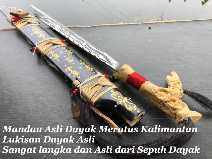 Gambar Mandau Kuno Asli Dari Kalimantan Etnik Dayak Ukir Naga dari AB BANKNOTES BJM undefined Tokopedia