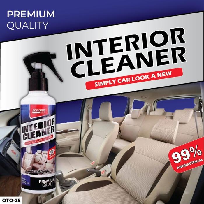 Gambar Pembersih Interior Mobil Zerone Interior Cleaner PERAWATAN MOBIL dari Solusi Bayi undefined Tokopedia