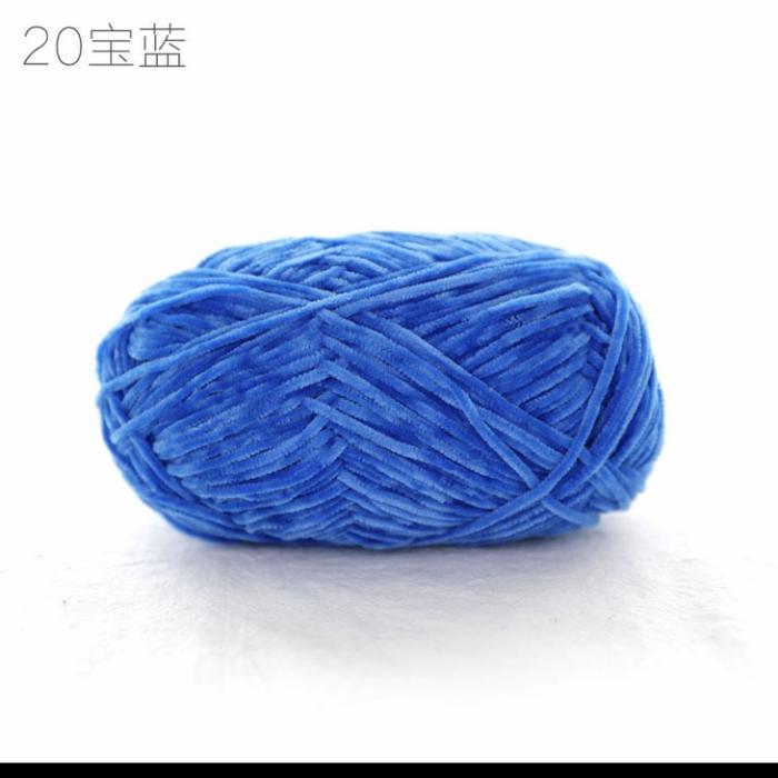 Gambar Benang Rajut Velvet Beludru Yarn 2mm (11-20) - 20 dari Amigurumi Jjang undefined Tokopedia