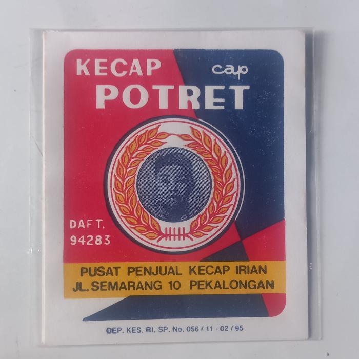 Gambar Barang jadul etiket/label produk lawas KECAP CAP POTRET paket 10 lbr dari PAKANULO VINTAGE STORE undefined Tokopedia