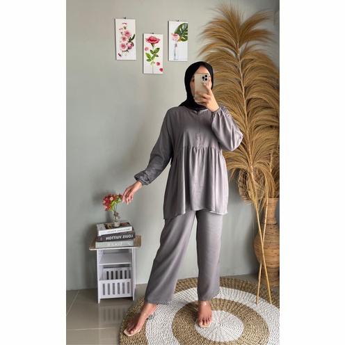 Gambar Oneset pajamas Rumpel polos Original By ambaridaily - PS08 dari AmbariDaily undefined 5 Tokopedia