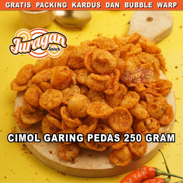 Gambar CIMOL GARING PEDAS 250 gram snack kiloan makanan ringan cemilan murah - CIGAR PEDAS dari JURAGAN SNACK 22 undefined Tokopedia