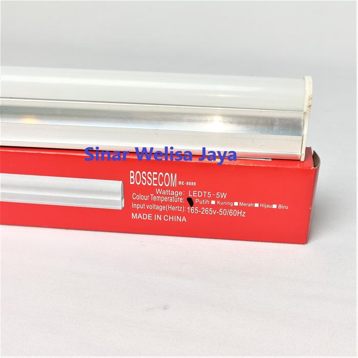 Gambar Bossecom lampu LED T5 5W- BE 8888 - Putih dari Sinar Welisa Jaya undefined Tokopedia