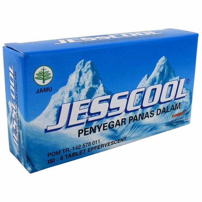 Gambar JESSCOOL 6 TABLET EFFEREVESENCE PENYEGAR PANAS DALAM ORIGINAL dari rindusehat undefined Tokopedia