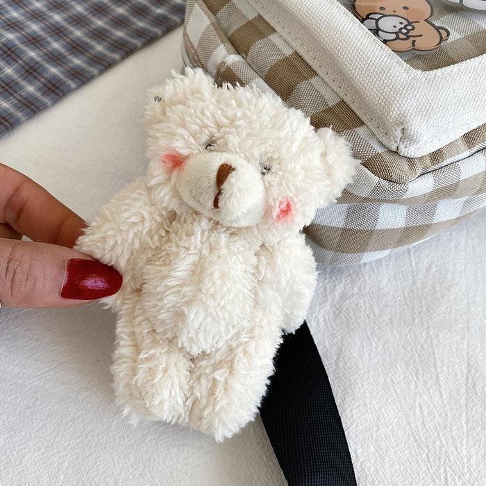 Gambar Mismi Gantungan Tas Boneka Karakter Lucu Korea - 12D - Beruang Putih dari Mismi Official Store undefined Tokopedia