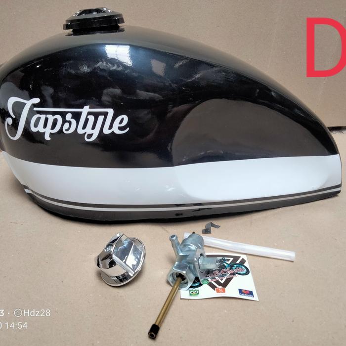 Gambar Tangki Custom Cat Tangki Motor Cat Tangki Japstyle Tangki Caferacer - D dari Hdz Custom undefined Tokopedia