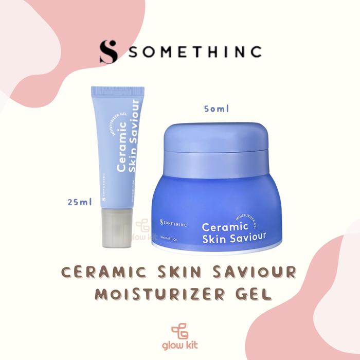 Gambar SOMETHINC Ceramic Skin Saviour Moisturizer Gel | Gel Pelembap Wajah - 50ML dari Glow Kit Store undefined Tokopedia