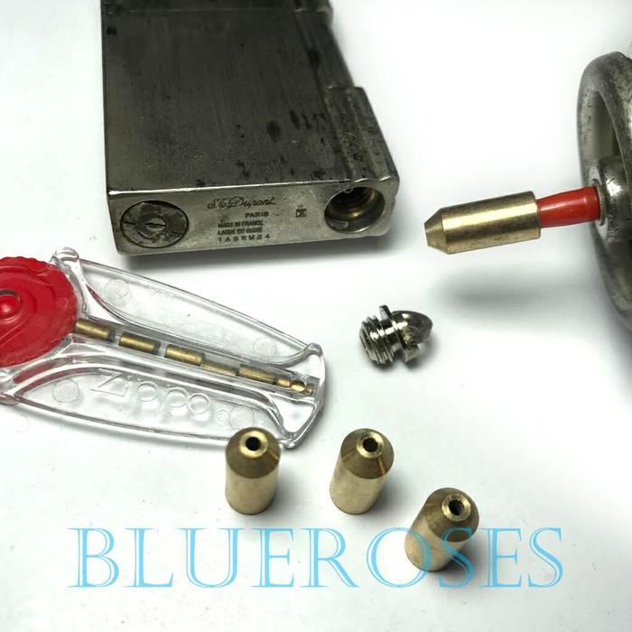Gambar adapter st DUPONT lighter isi gas refill aksesoris korek adaptor dari BlueRoses undefined Tokopedia