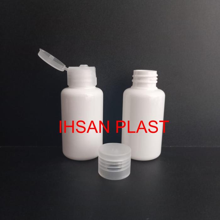 Gambar BOTOL PET TUB 60 ML DOVE TUTUP FLIPTOP - Bening dari Ihsan Plast undefined Tokopedia