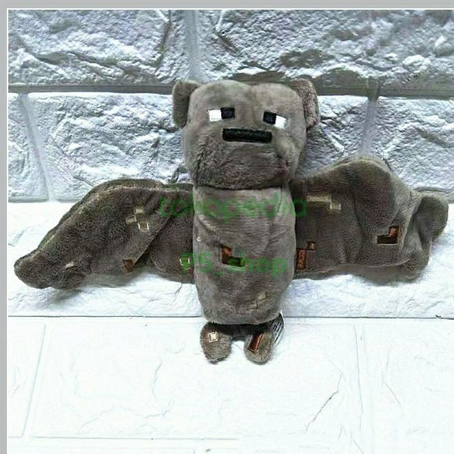 Gambar koleksi boneka mini minecraft plush toys doll - bat dari P5_shop undefined Tokopedia