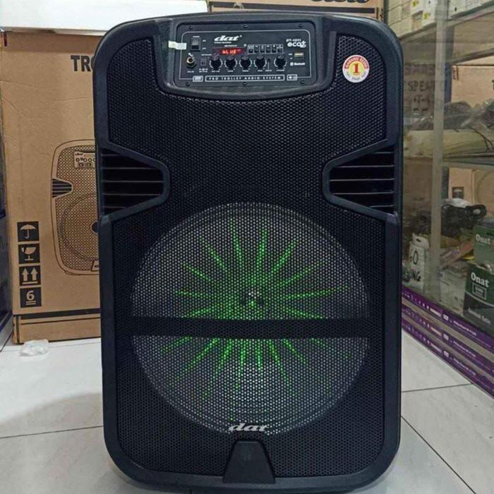 Gambar speaker aktif DAT 15 inc karaoke wireless 2 dari PJE BALI RETAIL undefined Tokopedia