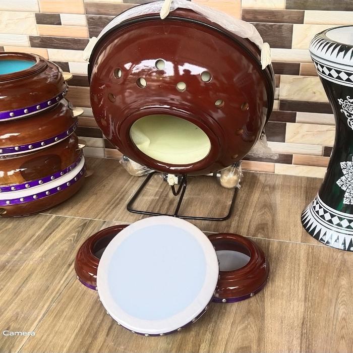 Gambar Rebana Full Set Polos Jepara - Hitam dari Anwarrebanatulungagung undefined 3 Tokopedia