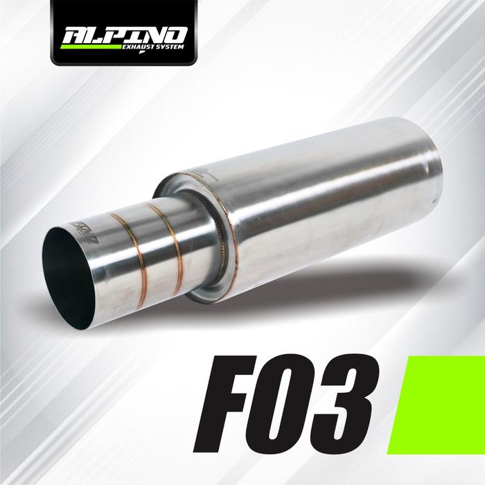 Gambar Alpino F03 Bolt On Jazz GK5 - S02 dari Alpino Exhaust undefined 2 Tokopedia