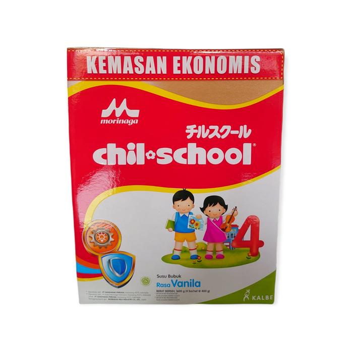 Gambar Morinaga Chil School 4 Rasa Vanila 1600 G dari Berkah Mart Tanjung undefined Tokopedia