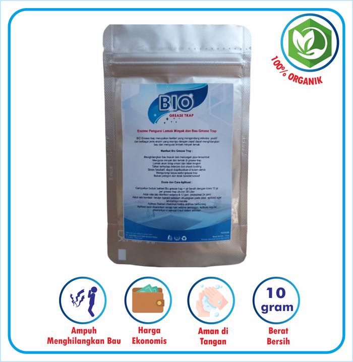 Gambar Bakteri Pengurai Lemak minyak grease trap kitchen drain cleaner - 10 gram dari Koje Mart Store undefined Tokopedia
