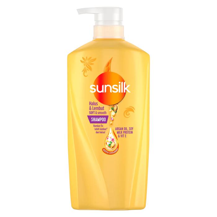 Gambar Sunsilk Shampoo Soft and Smooth / Black and Shine 650ml / 680ml - Anti Ketombe dari Toserba Online Surabaya undefined 3 Tokopedia