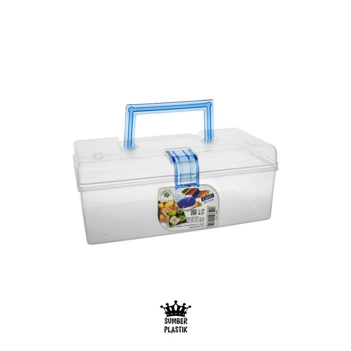 Jual Green Leaf 4130 Kotak Box Plastik Hampers Container Obat Marco ...