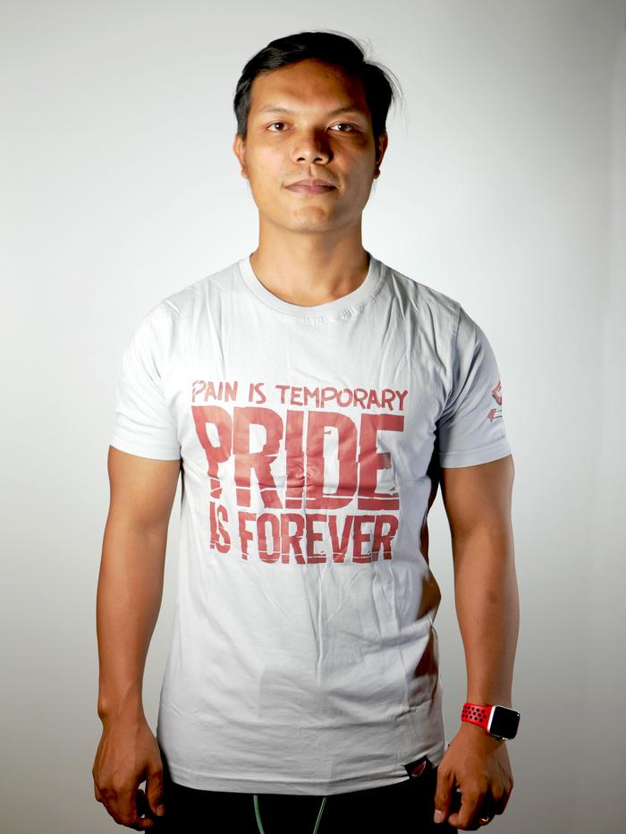 Gambar GENETIX PRIDE IS FOREVER Tshirt Grey - S dari ELITE MMA SHOP undefined Tokopedia